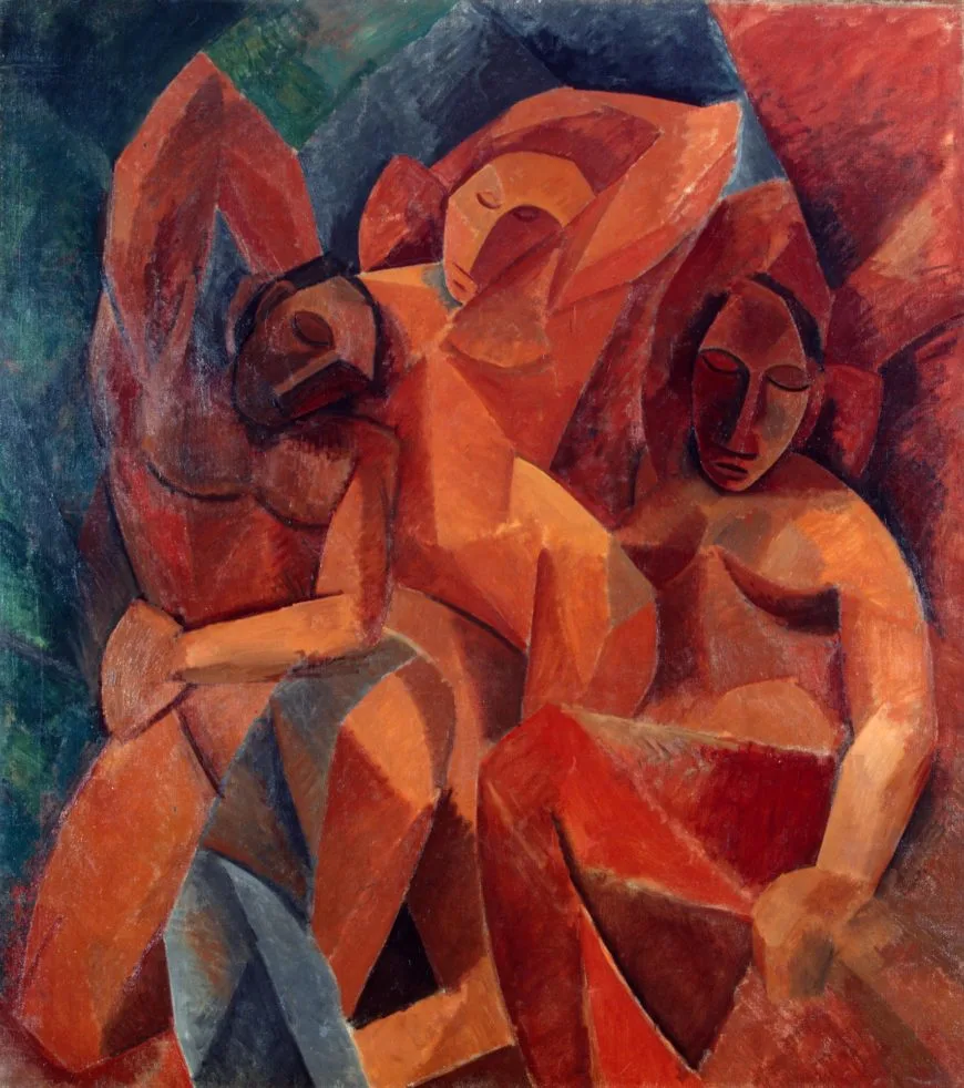 Pablo Picasso, Three Women, 1907-8